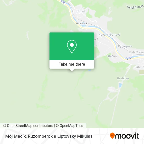 Môj Macík map