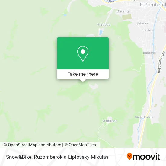 Snow&Bike map