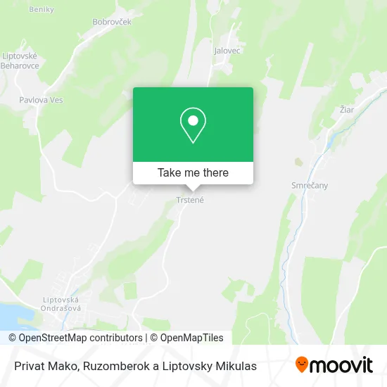 Privat Mako map