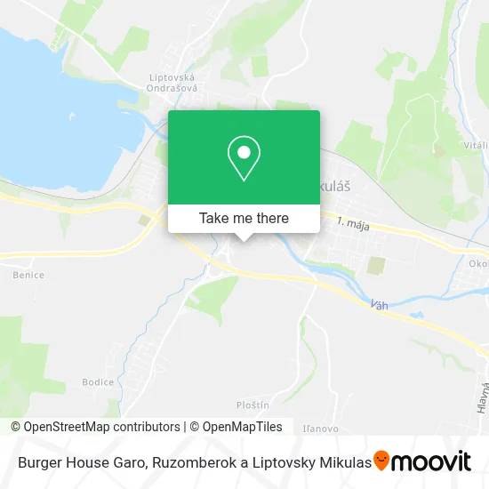 Burger House Garo map