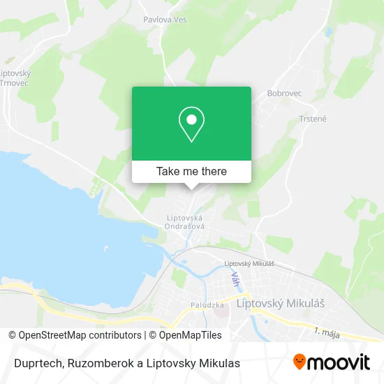 Duprtech map