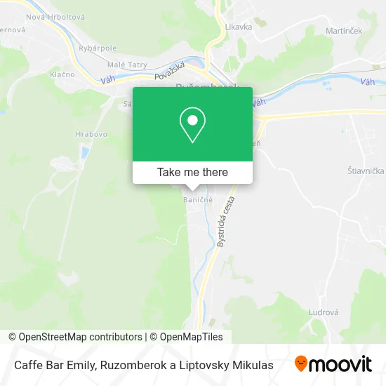 Caffe Bar Emily map