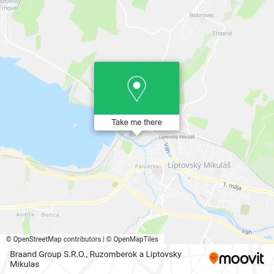 Braand Group S.R.O. map