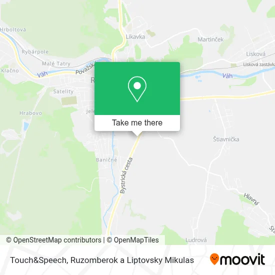 Touch&Speech map