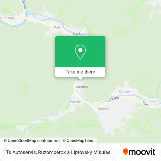 Ts Autoservis map