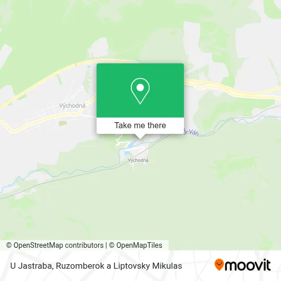 U Jastraba map