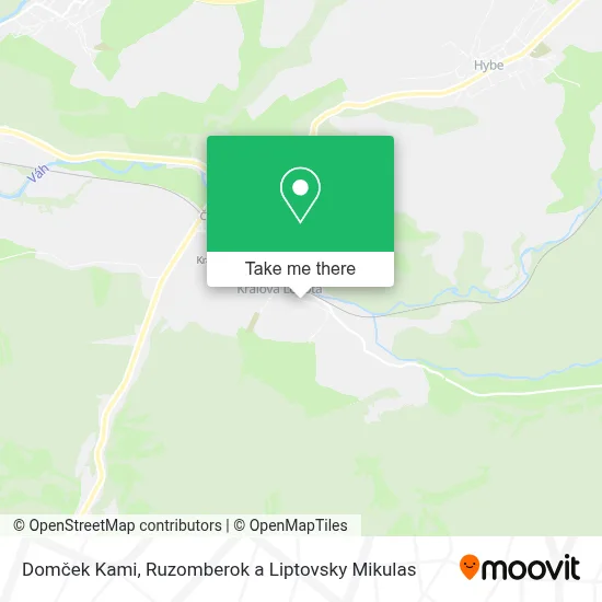 Domček Kami map