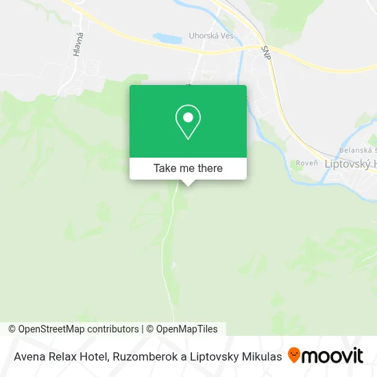 Avena Relax Hotel map