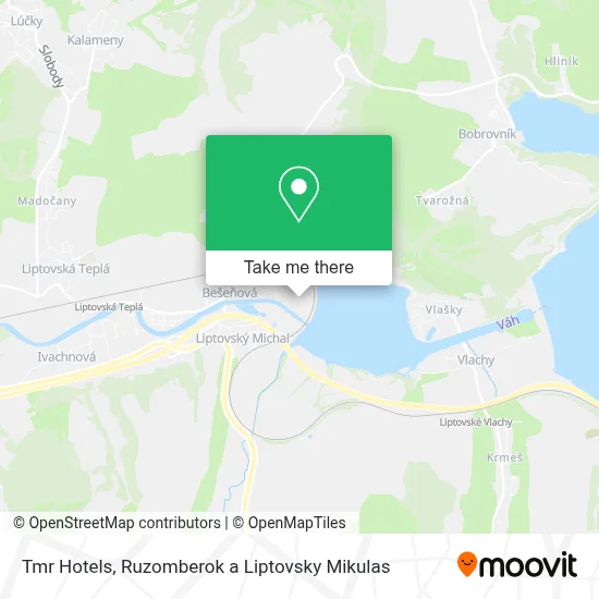 Tmr Hotels map