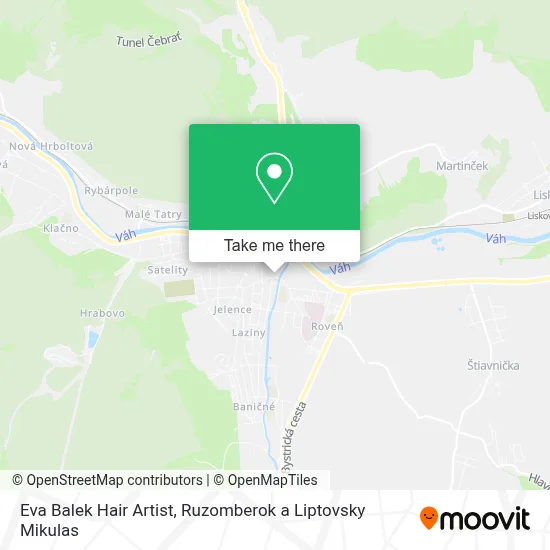 Eva Balek Hair Artist map