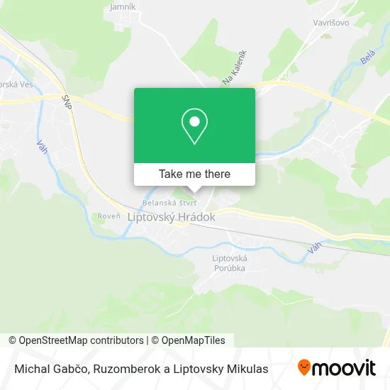 Michal Gabčo map