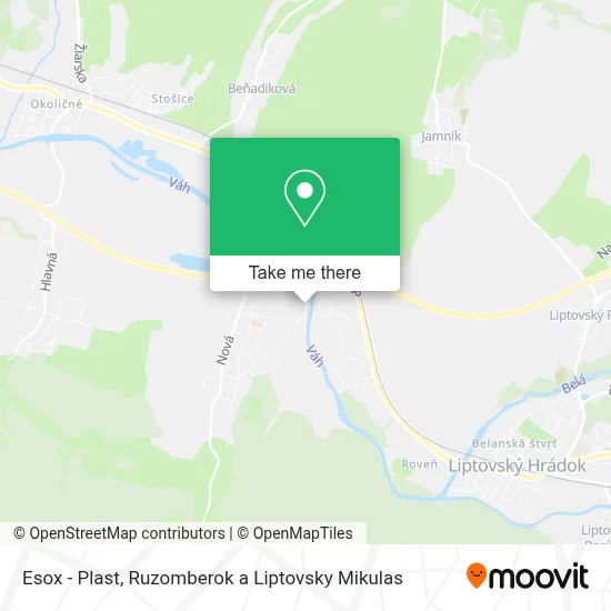 Esox - Plast map