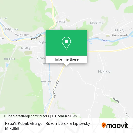 Papa's Kebab&Burger map