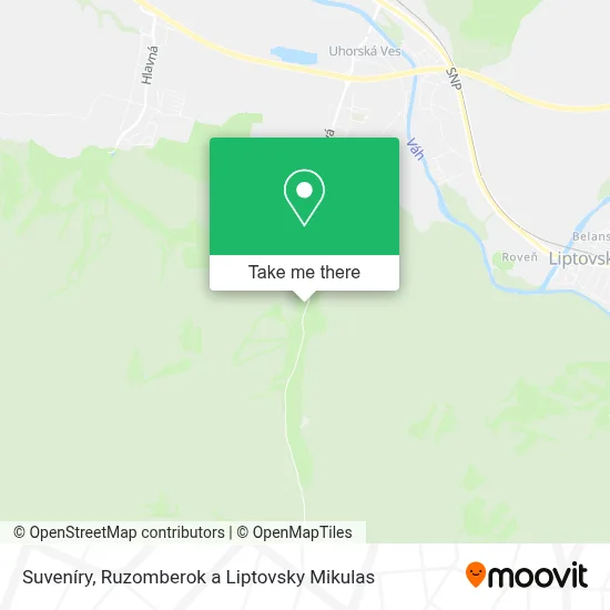 Suveníry map