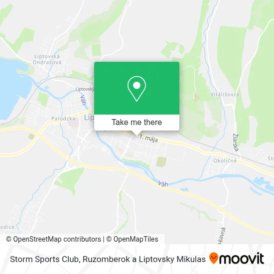 Storm Sports Club map