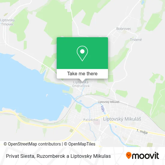 Privat Siesta map