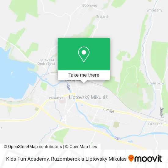 Kids Fun Academy map