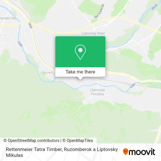Rettenmeier Tatra Timber map