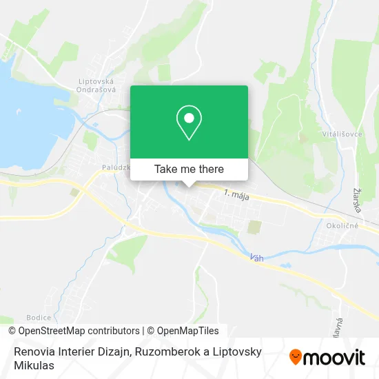 Renovia Interier Dizajn map