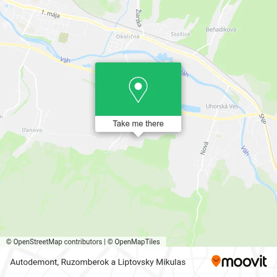 Autodemont map