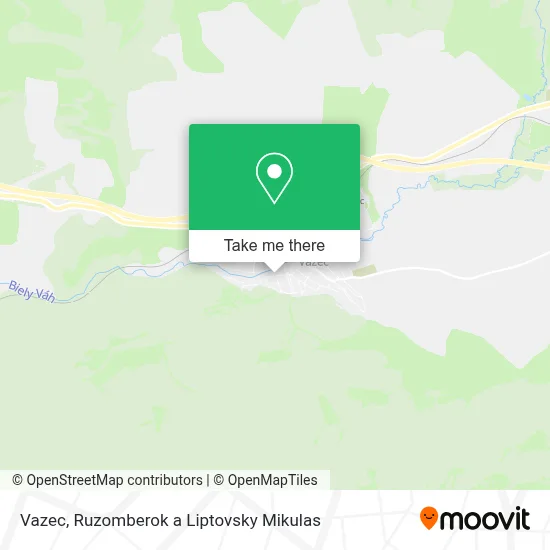 Vazec map
