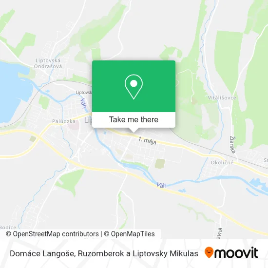 Domáce Langoše map