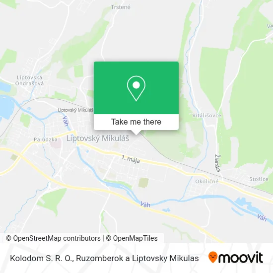 Kolodom S. R. O. map