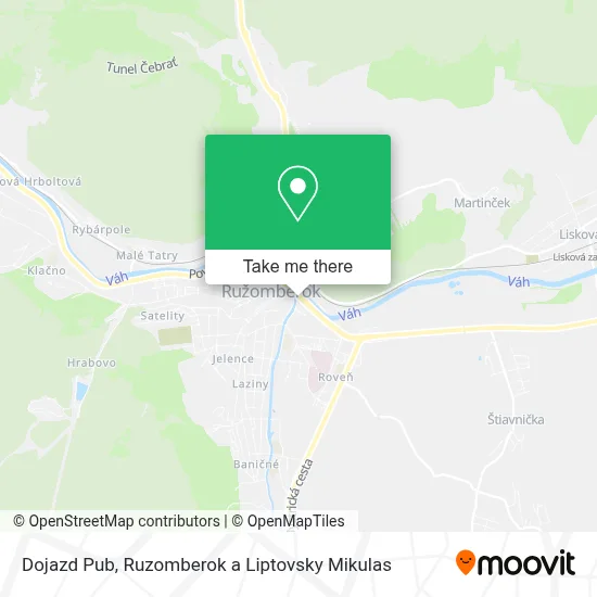 Dojazd Pub map