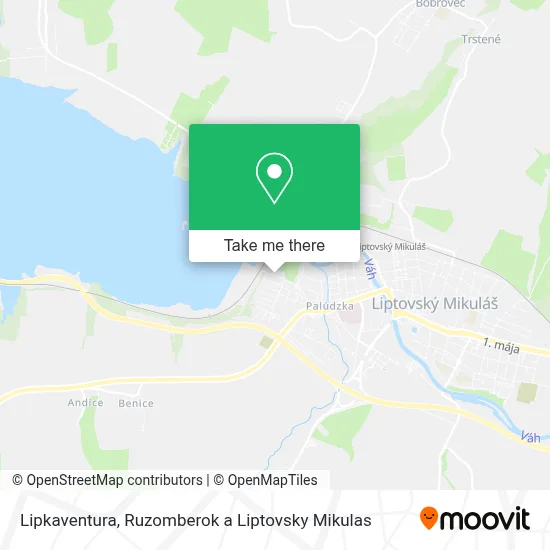 Lipkaventura map