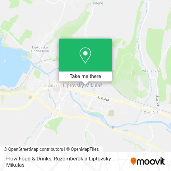 Flow Food & Drinks map