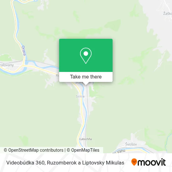 Videobúdka 360 map