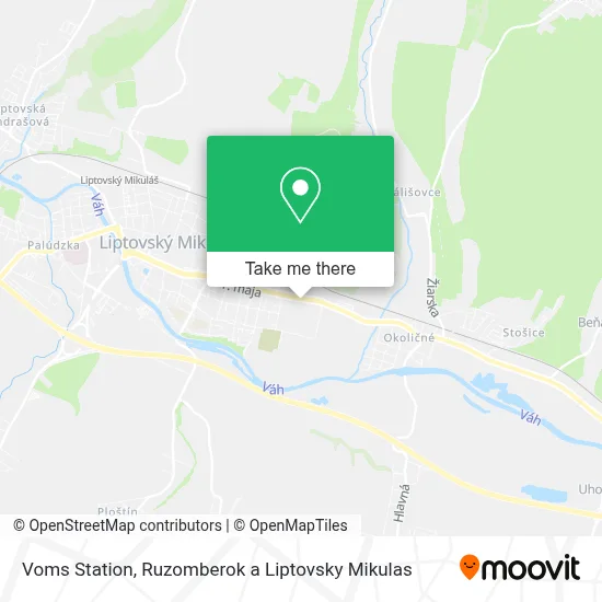 Voms Station map
