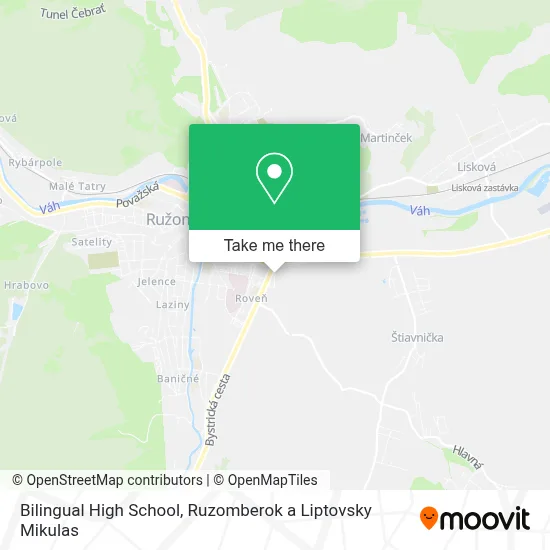 Bilingual High School map