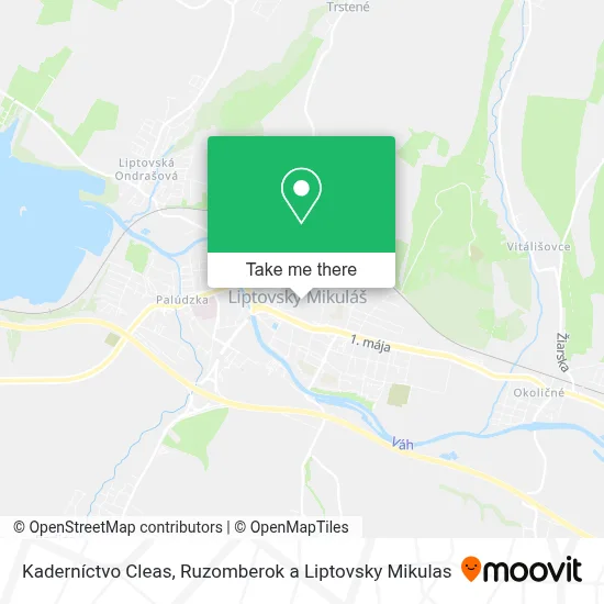 Kaderníctvo Cleas map