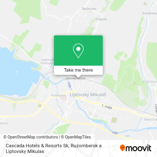 Cascada Hotels & Resorts Sk map