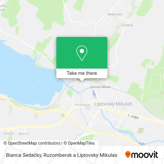 Bianca Sedačky map