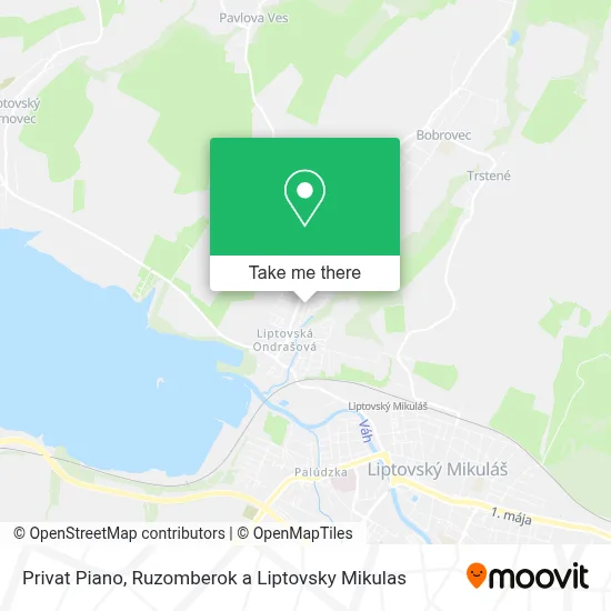 Privat Piano map