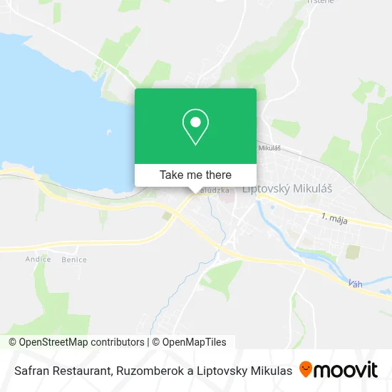 Safran Restaurant map