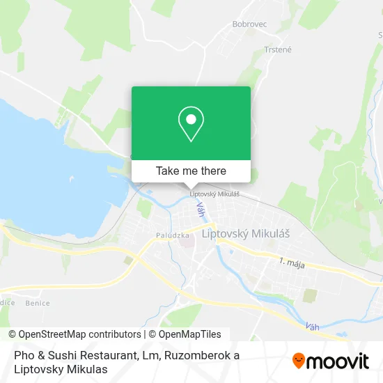 Pho & Sushi Restaurant, Lm map