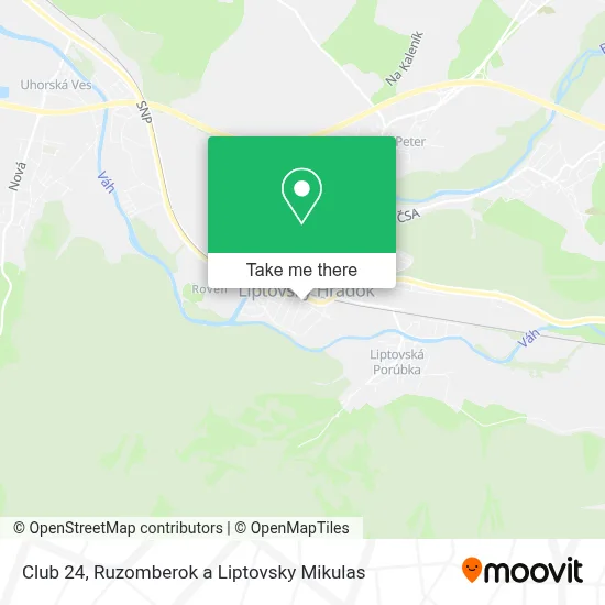 Club 24 map
