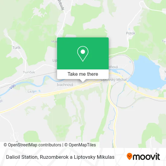 Dalioil Station map