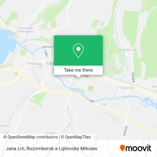 Jana Lm map