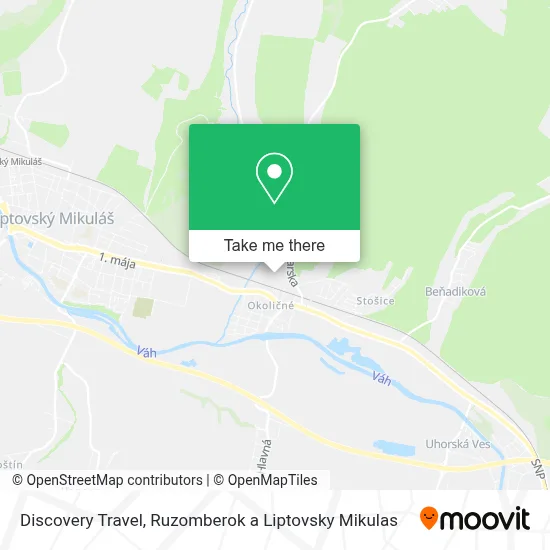 Discovery Travel map