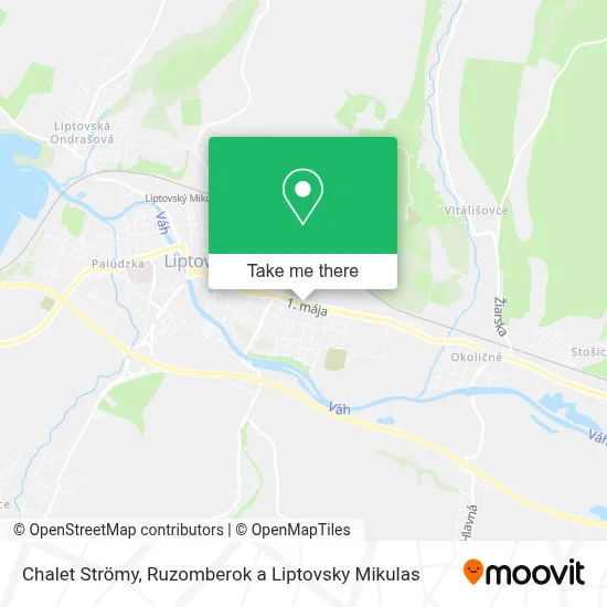 Chalet Strömy map