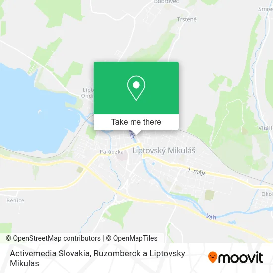 Activemedia Slovakia map