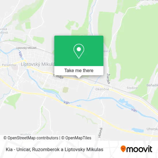 Kia - Unicar map