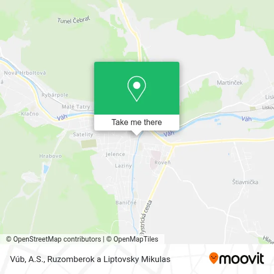Vúb, A.S. map