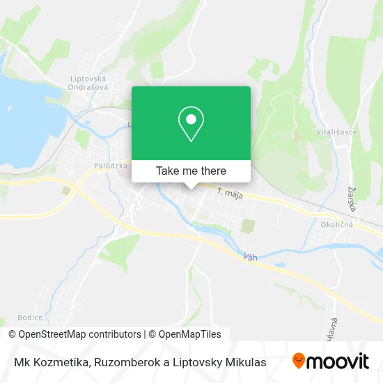Mk Kozmetika map
