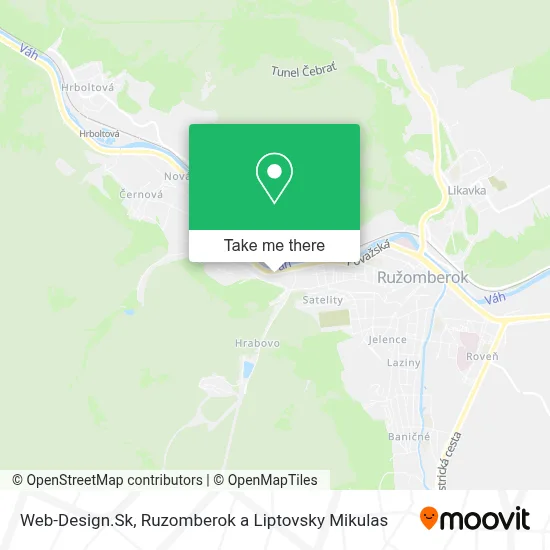 Web-Design.Sk map