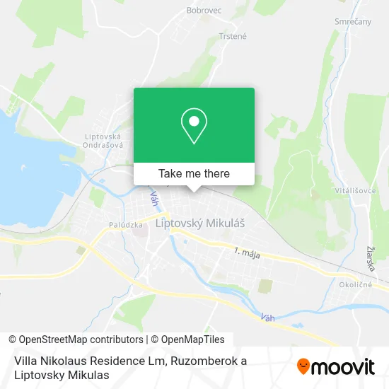 Villa Nikolaus Residence Lm map